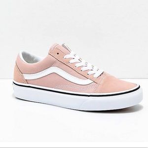 Pink old skool vans